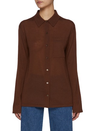 首图 - 点击放大 - GUEST IN RESIDENCE - Showtime Cashmere Shirt