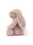 Detail View - 点击放大 - JELLYCAT - Medium Bashful Luxe Bunny — Rosa