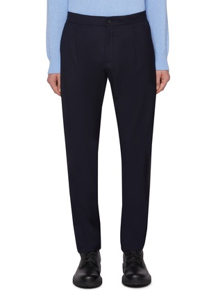 首图 - 点击放大 - PAUL & SHARK - Loro Piana Zelander Dream Elasticated Back Virgin Wool Pants