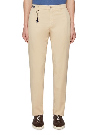 首图 - 点击放大 - PAUL & SHARK - Shark Keyring Cotton Silk Blend Stretch Chino Pants