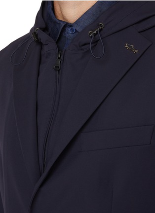  - PAUL & SHARK - Single Breasted Hooded Dynamic Stretch Blazer