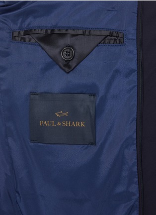  - PAUL & SHARK - Single Breasted Hooded Dynamic Stretch Blazer