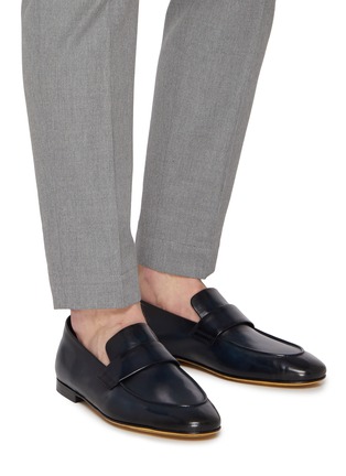 模特儿示范图 - 点击放大 - OFFICINE CREATIVE - Airto 001 Leather Loafers