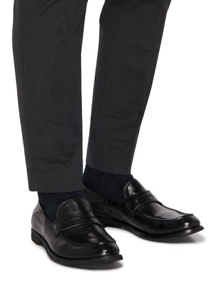 模特儿示范图 - 点击放大 - OFFICINE CREATIVE - Archive 522 Leather Loafers