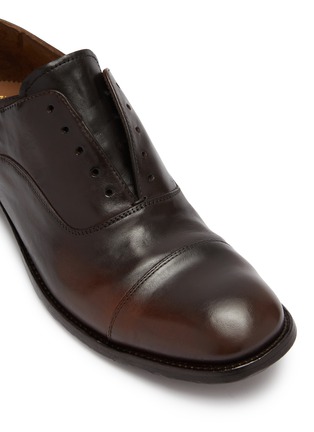 细节 - 点击放大 - OFFICINE CREATIVE - Balance 016 Laceless Leather Oxford Shoes
