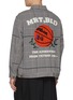背面 - 点击放大 - KHOKI - Hand Embroidery Checkered Cotton Jacket