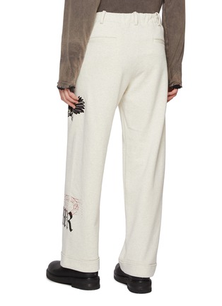 背面 - 点击放大 - KHOKI - Graphic Print Cotton Sweatpants