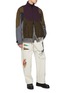 模特儿示范图 - 点击放大 - KHOKI - Graphic Print Cotton Sweatpants
