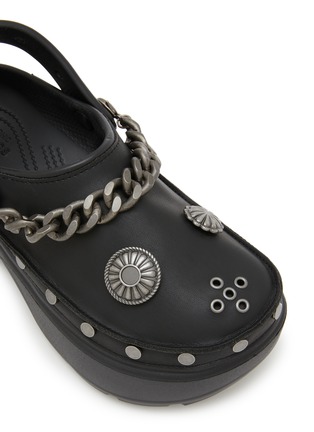 细节 - 点击放大 - CROCS - x Atmos Stomp Embellished Clogs
