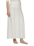 正面 -点击放大 - ERES - Merry Striped Wool Cashmere Skirt