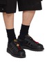 模特儿示范图 - 点击放大 - ADIDAS - x CLOT Superstar LNY Men's Sneakers