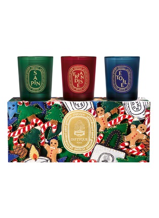 首图 -点击放大 - DIPTYQUE - Limited Edition Sapin, Friandise, Étoile Scented Candles Set