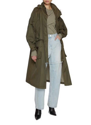 模特儿示范图 - 点击放大 - JUUN.J - Parachut Parka Coat