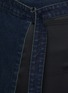  - JUUN.J - 围裹式拼接中长半身裙