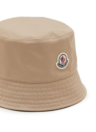 细节 - 点击放大 - MONCLER - Logo Patch Bucket Hat