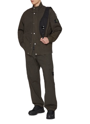 模特儿示范图 - 点击放大 - STONE ISLAND - 直筒长裤