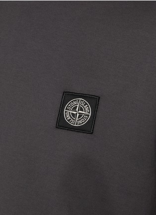  - STONE ISLAND - LOGO 拼贴纯棉 T 恤