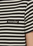  - MONCLER - Striped Logo Patch Cotton  T-shirt