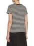 背面 - 点击放大 - MONCLER - Striped Logo Patch Cotton  T-shirt