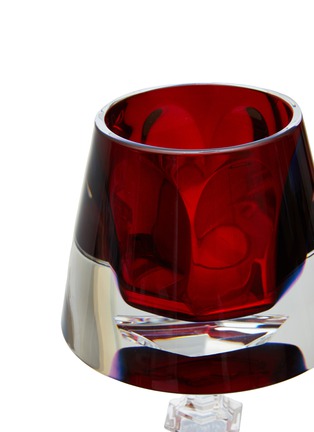 细节 –点击放大 - BACCARAT - Harcourt My Fire Candlestick — Red