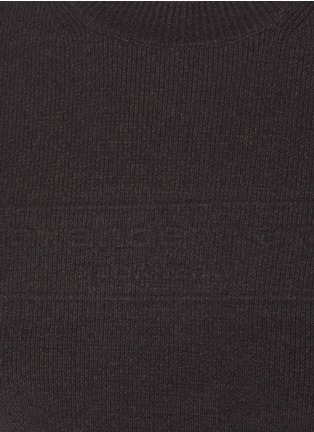  - ALEXANDERWANG - LOGO 压纹上衣
