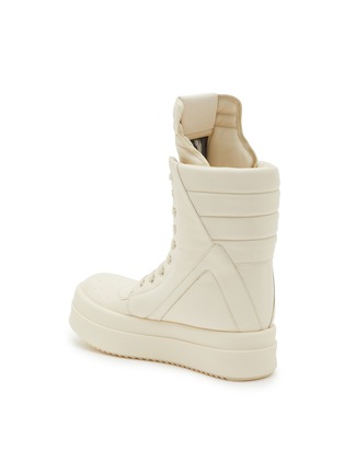  - RICK OWENS - Mega Geobasket Leather Boots