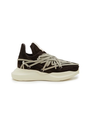 首图 - 点击放大 - RICK OWENS - Megalaced Geth Runner Suede Men's Sneakers