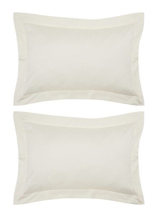 首图 –点击放大 - CELSO DE LEMOS - Amanda Pillowcase Set of 2 — #101 Natural