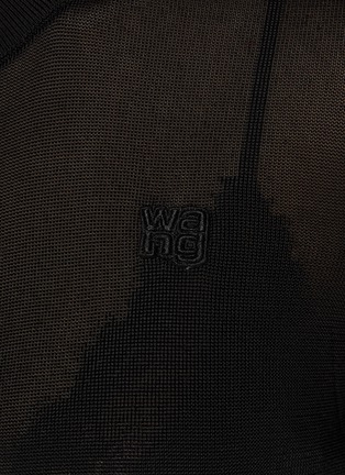  - T BY ALEXANDER WANG - LOGO 刺绣针织开衫