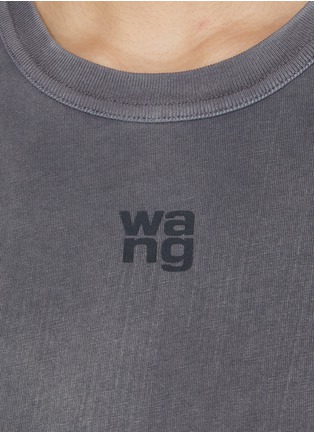  - T BY ALEXANDER WANG - LOGO 纯棉圆领 T 恤