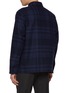 背面 - 点击放大 - THEORY - Double Pocket Plaid Wool Blend Overshirt