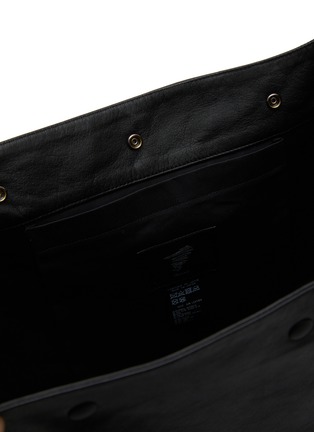 细节 - 点击放大 - DISCORD YOHJI YAMAMOTO - Infinte Leather Crossbody Bag