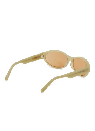 模特儿示范图 - 点击放大 - MARNI - Ozound Acetate Oval Sunglasses