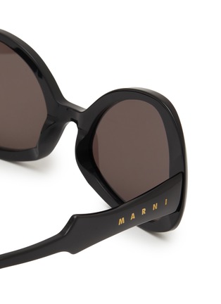 细节 - 点击放大 - MARNI - Aun Ohia Acetate Angular Sunglasses