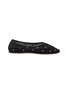 首图 - 点击放大 - DEAR FRANCES - Studs Embellished Mesh Ballerina Flats