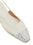 细节 - 点击放大 - DEAR FRANCES - Tia Crystal Embellished Leather Flats