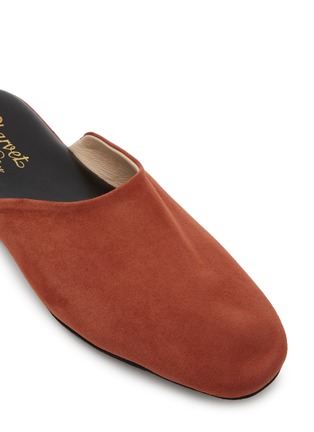 细节 - 点击放大 - CHARVET PLACE VENDÔME - Suede Slippers