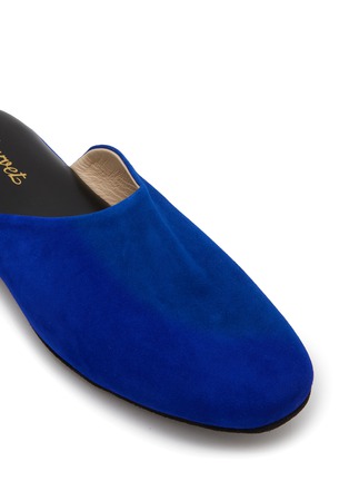 细节 - 点击放大 - CHARVET PLACE VENDÔME - Suede Slippers