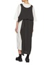 背面 - 点击放大 - Y'S - Stripe Panelled Hybrid Jersey Dress