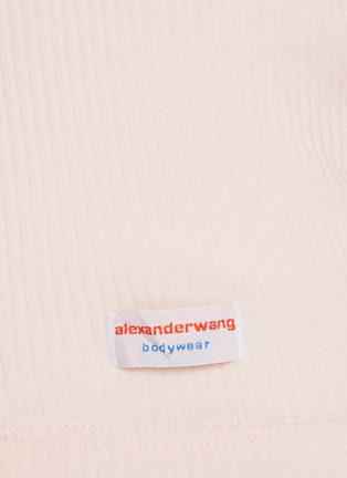  - ALEXANDERWANG - 罗纹纯棉工字背心