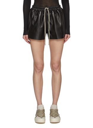 首图 - 点击放大 - RICK OWENS - Creased Leather Leather Boxer Shorts