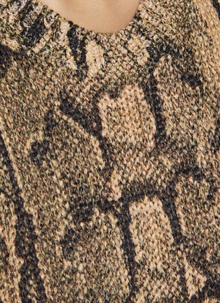  - DRIES VAN NOTEN - TAMBA 纹理无袖针织衫