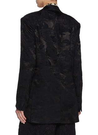 背面 - 点击放大 - DRIES VAN NOTEN - 花卉提花西装外套
