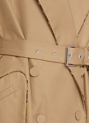 - DRIES VAN NOTEN - 系带棉质夹克