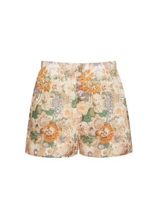 首图 - 点击放大 - SUNSPEL - Floral Printed Cotton Boxer Shorts