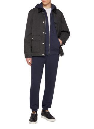 模特儿示范图 - 点击放大 - SUNSPEL - 棉质运动长裤