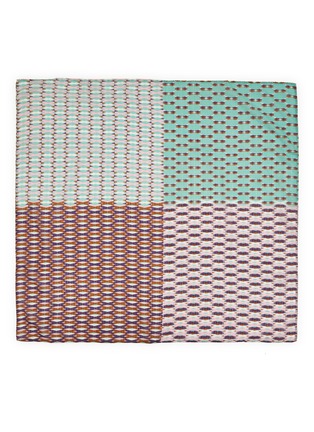 首图 - 点击放大 - ÉPICE - Geometric Print Cotton Silk Square Bandana