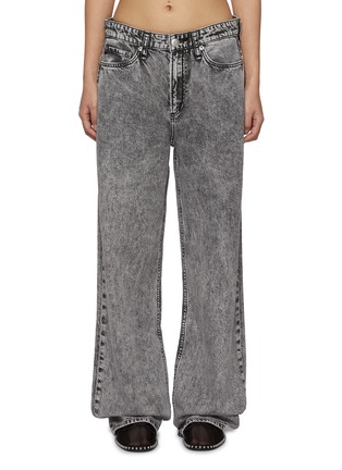 首图 - 点击放大 - RAG & BONE - Logan Featherweight Acid Wash Wide Leg Jeans