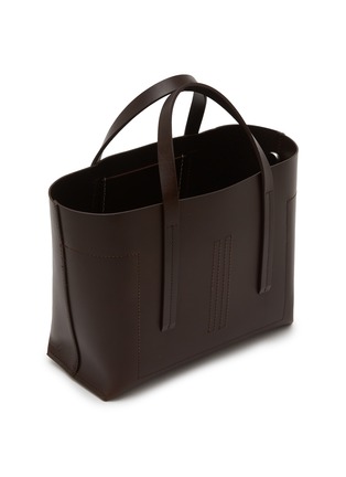 细节 - 点击放大 - RICK OWENS - Mini Shopper Leather Tote Bag