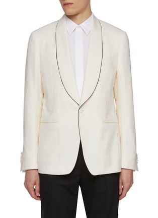 首图 - 点击放大 - LARDINI - Shawl Lapel Virgin Wool Blend Dinner Jacket